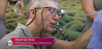 Pferzezahnarzt Manfred Stoll